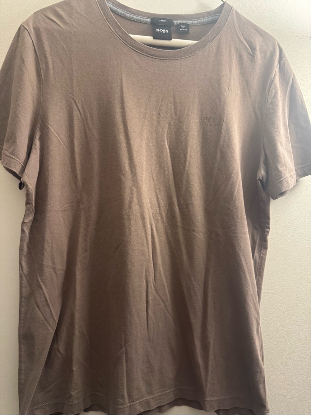 Hugo Boss Men’s Brown Short Sleeve Tee Size: M